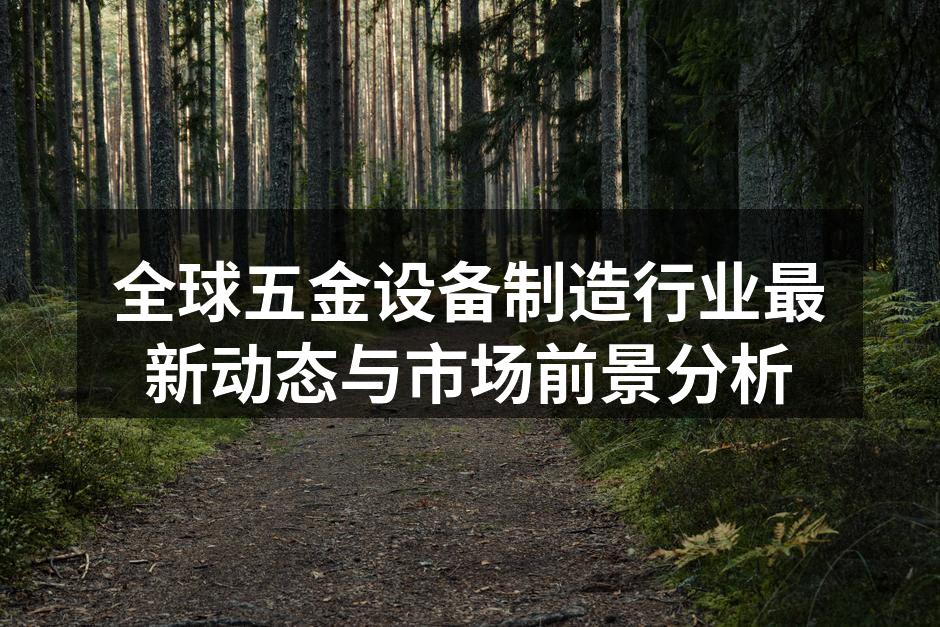 全球五金设备制造行业最新动态与市场前景分析